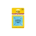 Post-it® Super Sticky Full Stick Notes, 3 x 3, Energy Boost Collection, 25 Sheets/Pad, 4 Pads/Pack