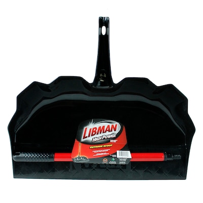 Libman Outdoor/Shop Scoop, 22 Wide, 3/Carton (929)