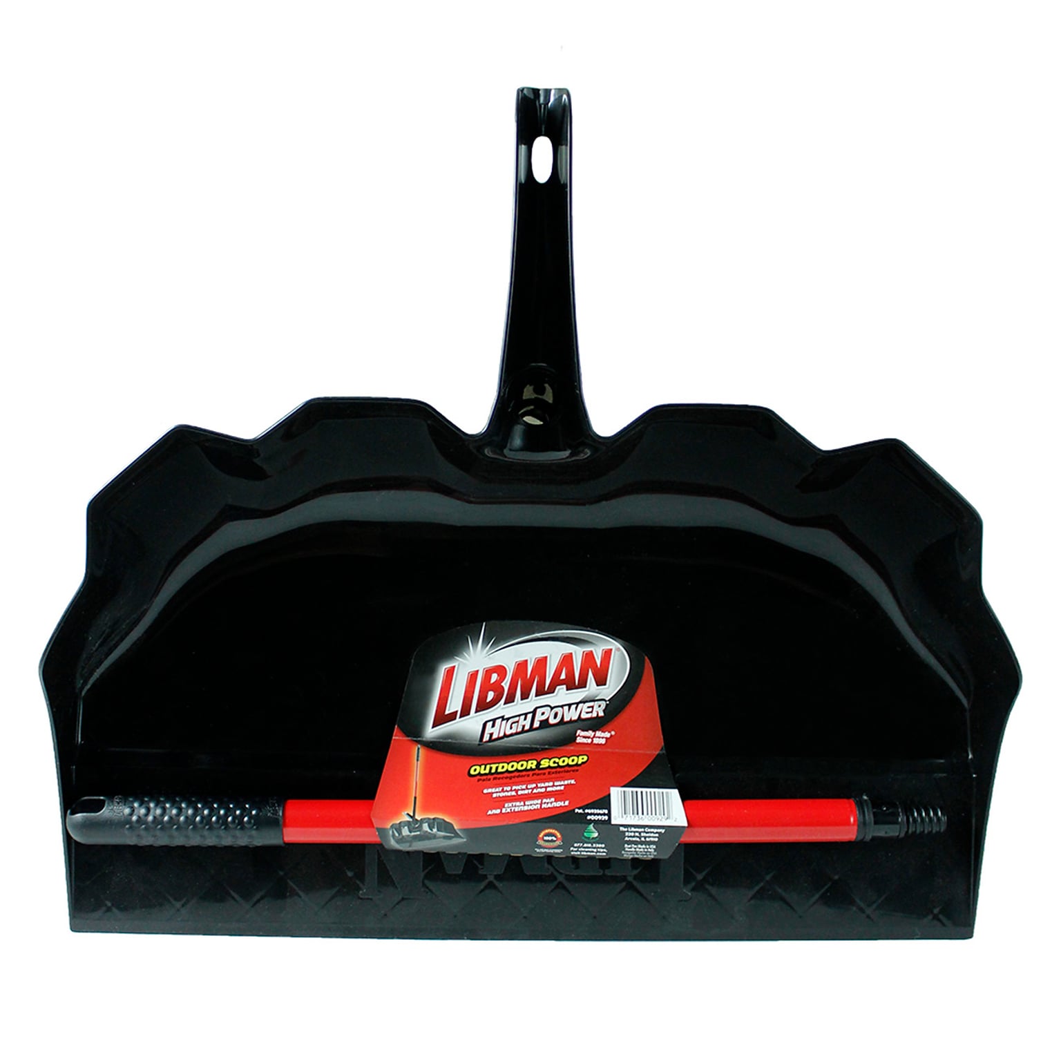 Libman Outdoor/Shop Scoop, 22 Wide, 3/Carton (929)