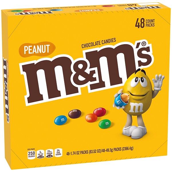 M&M's Peanut 1.74 oz. Candy - Parker's Building Supply