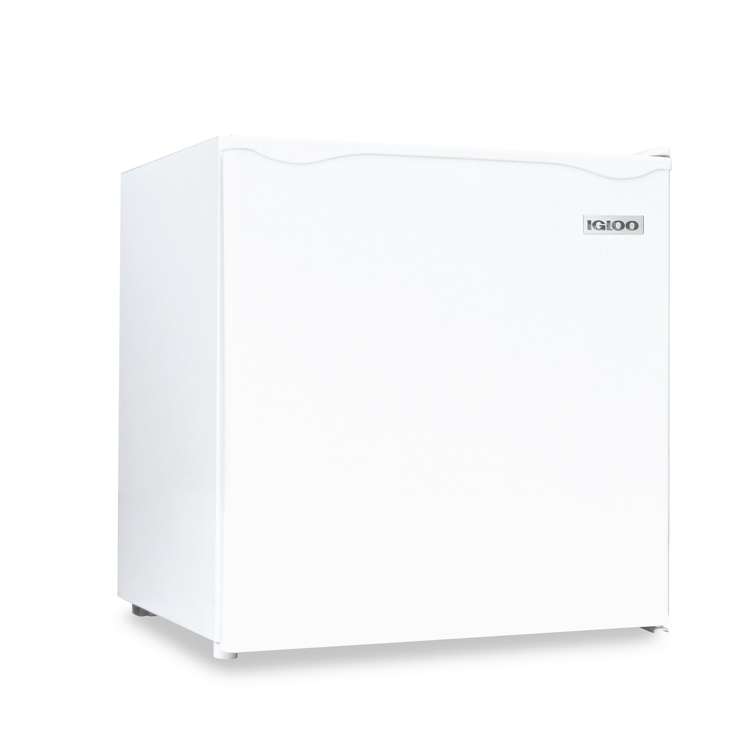Igloo IRF16WH6A 1.6 Cu. Ft. Single Door Refrigerator with Freezer, White
