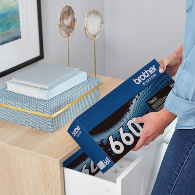 Brother TN-660 Black High Yield Toner Cartridge, Print Up to 2,600 Pages