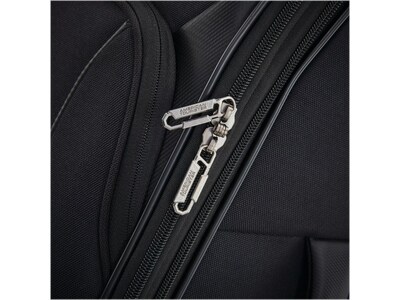 American Tourister 4 KIX 2.0 20" Carry-On Suitcase, 4-Wheeled Spinner, Black (142352-1041)