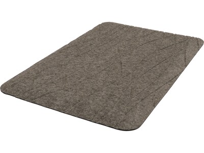 M + A Matting TuffComfort Anti-Fatigue Commercial Standing Desk Floor Mat, 2 x 3, Granite Gray (52