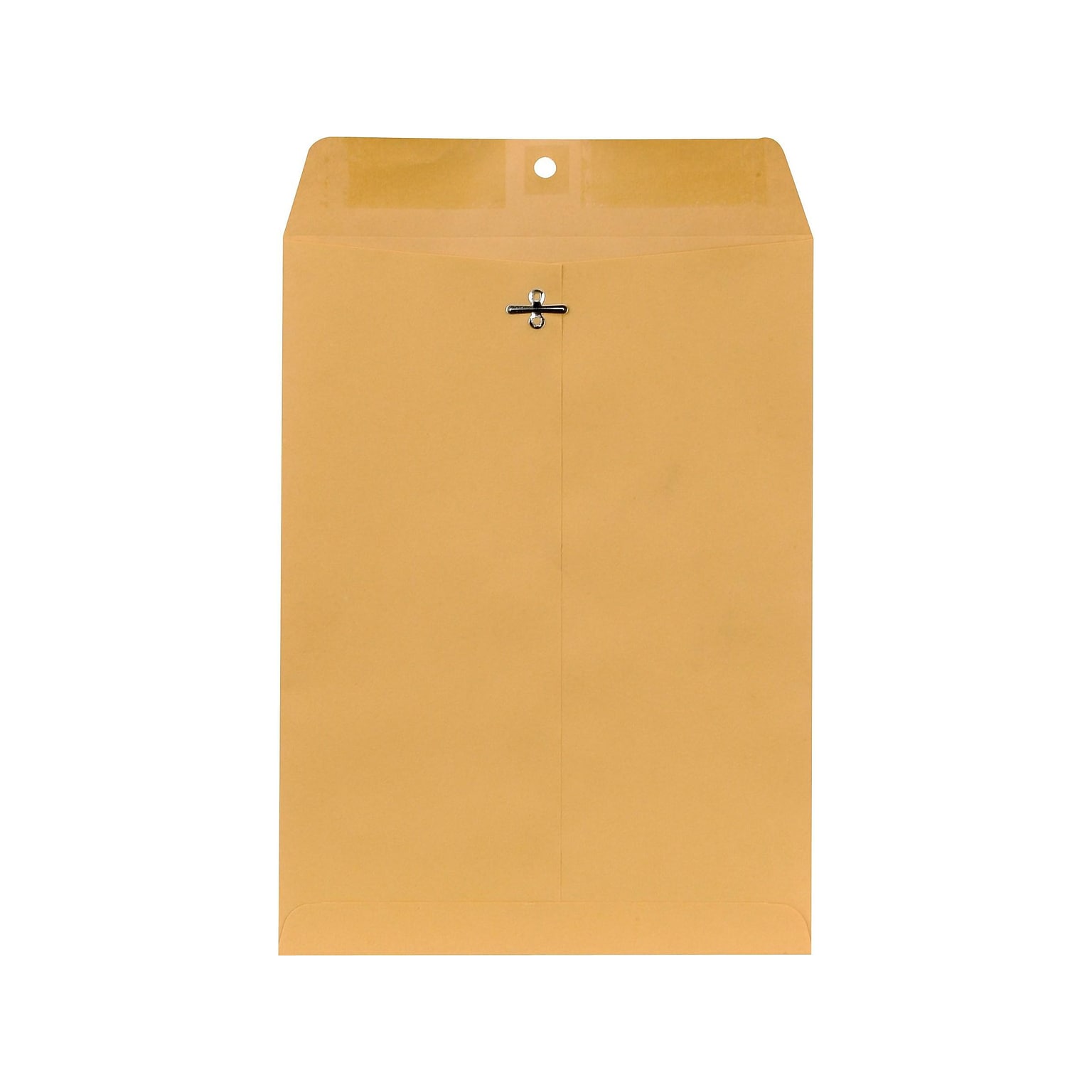 Staples 9 x 12 Kraft Clasp Envelopes, Brown Manila, Reinforced Metal Clasp & Gummed Seal, Heavy-Duty Mailing Envelopes, 250/Pack