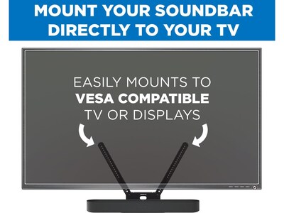 Mount-It! Sonos Beam TV Mounting Soundbar Shelf, 11 lbs. (MI-SB44)