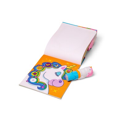 Melissa & Doug Sticker WOW! Activity Pad and Sticker Stamper, Unicorn (32013)