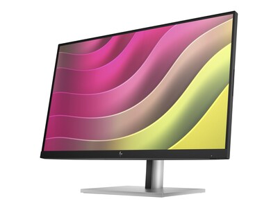 HP E24t G5 23.8" LED Monitor, Black/Silver  (6N6E6AA#ABA)