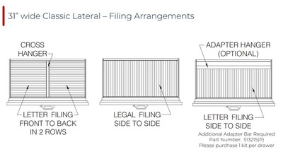 Quill Brand® 31" 4-Drawer Fire Resistant Lateral File Cabinet with Lock, Letter/Legal, Putty (Q431LATPY)
