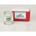 Avery Durable Laser Identification Labels, 5 x 8 1/8, White, 2 Labels/Sheet, 50 Sheets/Box (6579)