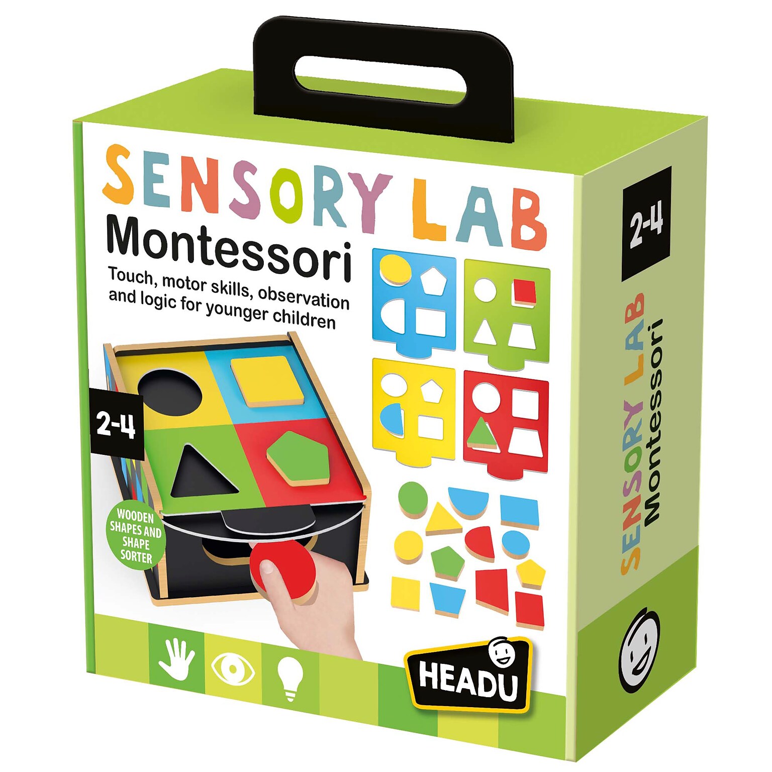 Headu Sensory Lab Montessori, Assorted Colors (HDUMU57861)