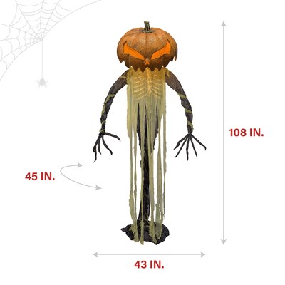 Haunted Hill Farm Pumpkin Sentinel by Tekky (HHPUMPSENT-3FLSA)