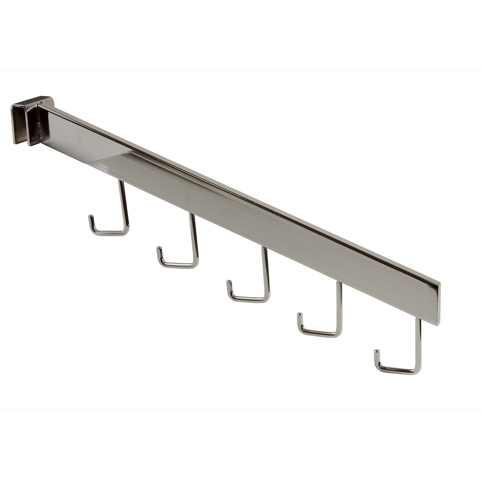 Nahanco Rectangular Tubing 5-Hook Waterfall, Chrome (RH5H)