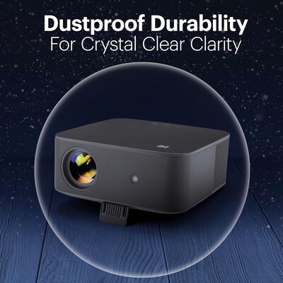 Kodak Flik HDMI/USB Portable LCD Home Theater Projector Kit, Black (RODPJSX20BK)