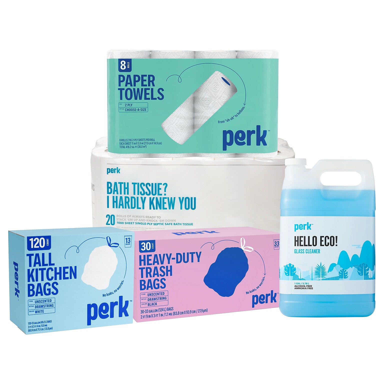 20% off Perk Cleaning Supplies- Must buy 5