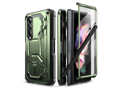 i-Blason Armorbox Dark Green Rugged Case for Samsung Galaxy Z Fold4 (Galaxy2022-ZFold4-5G-Armorbox-SP-Guldan)