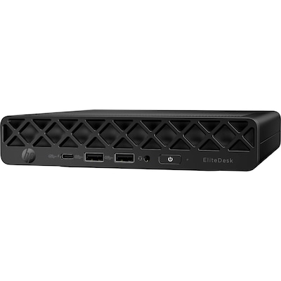 HP EliteDesk 8 Mini G1i AI Desktop Computer, Intel Core Ultra 7 265T, 16 GB RAM, 256 GB SSD, Windows 11 Pro (D32QPUT#ABA)