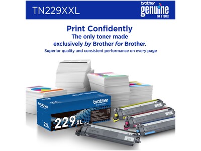 Brother TN229XXL Black Super High Yield Toner Cartridge (TN229XXLBK)