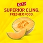 Glad Cling ‘N Seal Plastic Food Wrap, 200 Square Foot Roll, 12/Carton (00020)