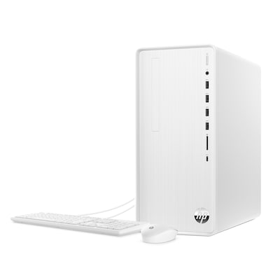 HP Pavilion Desktop Computer, Intel Core i5-12400, 12GB RAM, 256GB SSD, Mouse & Keyboard Included, W