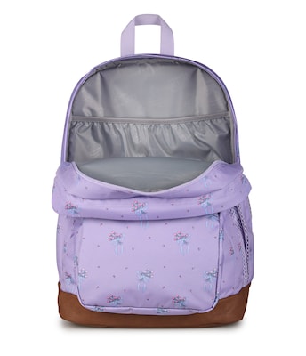 JanSport Cool Student Pastel Petals Laptop Backpack, Large, Lilac (JS0A2SDDA1Y)