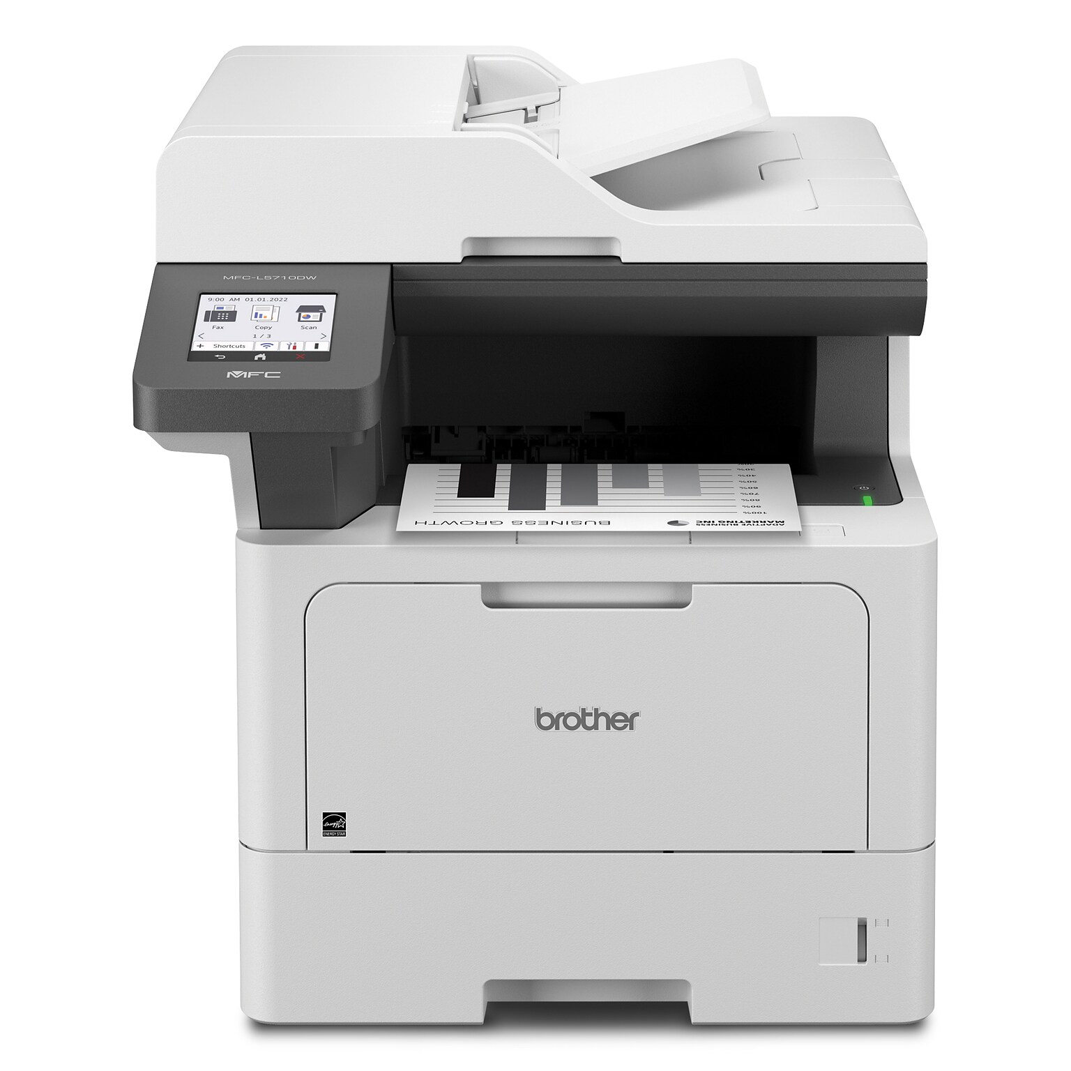 Brother MFC-L5710DW Business Wireless Monochrome Laser All-in-One Printer, Print, Scan, and Copy