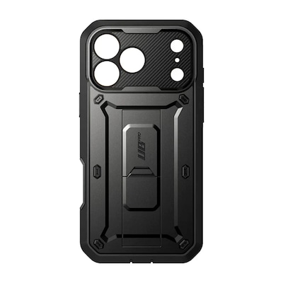 SUPCASE Unicorn Beetle Pro Case for iPhone 17 Pro Max, Shock Absorbing, Black (SUP-iPhone2025Max-UBPro-SP-Black)