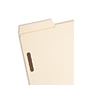 Smead SuperTab® Heavy Duty Manila Fastener Folder, Reinforced 1/3-Cut Tab, Guide Height, Legal Size, 50 per Box (19545)