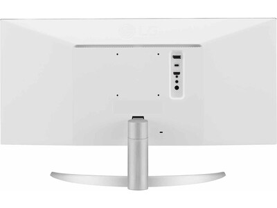 LG UltraWide 29" 100 Hz LCD Monitor, White/Silver Pearl (29BQ650-W)