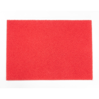 Square Scrub Square Lite Buffing Floor Pad, Red, 5/Pack (SS P1218RED)