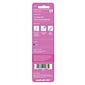 uniball 207 Pink Ribbon Retractable Gel Pens, Medium Point, 0.7mm, Black, 2/Pack (1745148)