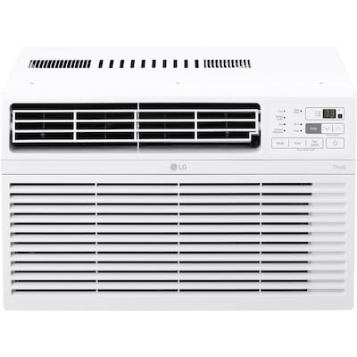 LG 115-Volt 10,000 BTU Window Air Conditioner, with Remote, WiFi Enabled, White (LW1017ERSM1)