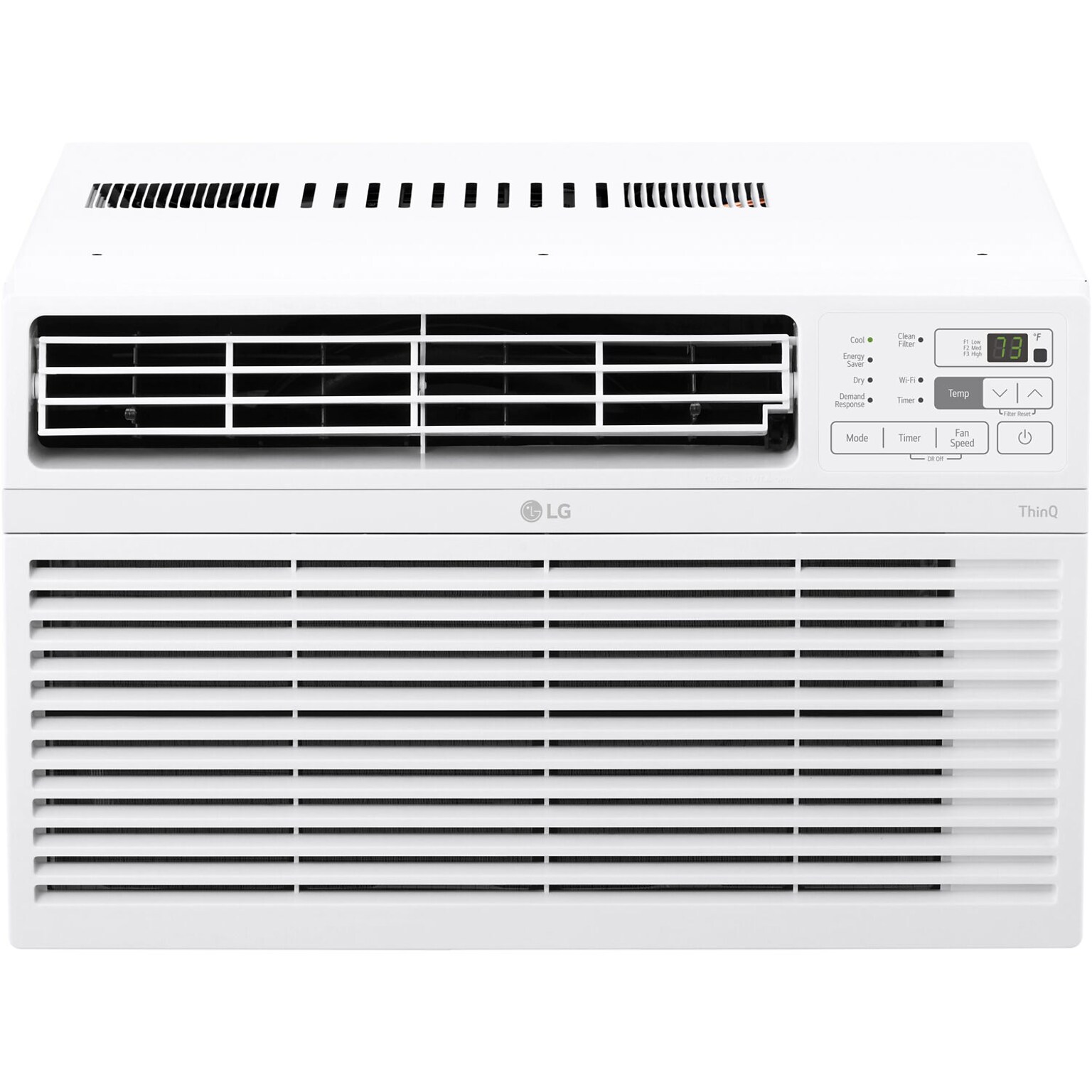 LG 115-Volt 10,000 BTU Window Air Conditioner, with Remote, WiFi Enabled, White (LW1017ERSM1)