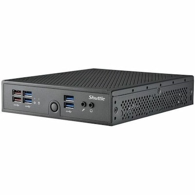 Shuttle XPC Slim Barebone Desktop Computer, Intel Celeron 730 (DS50U)