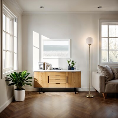 Adesso Swirl Torchiere 73.75H Antique Brass Floor Lamp with Round Shade (3265-21)