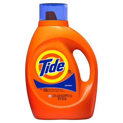 Tide Liquid Laundry Detergent, Original Scent, 64 Loads, 92 oz. (13882/40218)