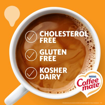 Coffee mate Pumpkin Spice Dairy Free Liquid Creamer, 50/Box (NES75520)