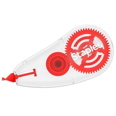 Staples® Correction Tape, White, 2/Pack (ST59821-CC)