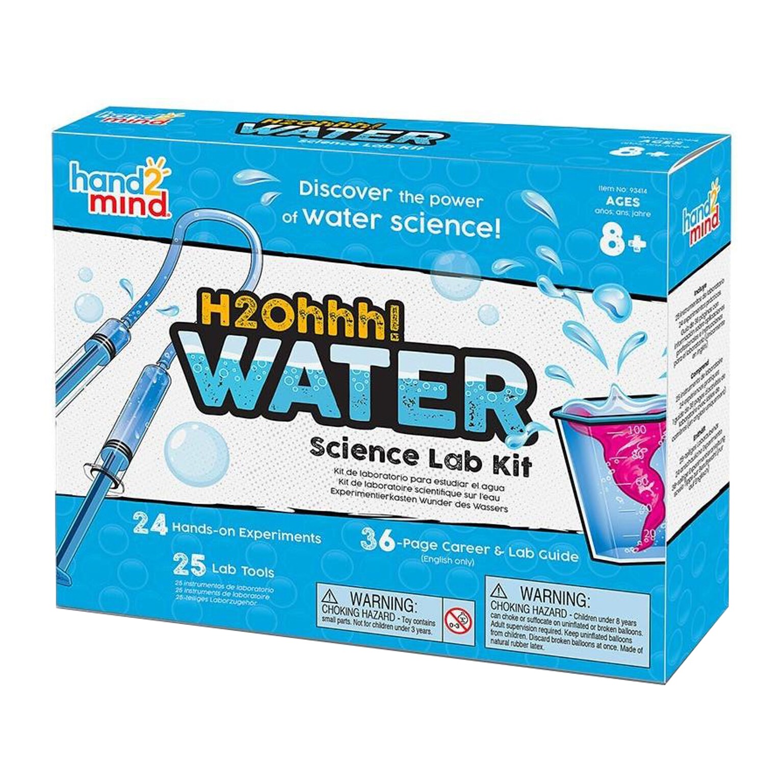 hand2mind H2Ohhh! Water Science Lab Kit (93414)