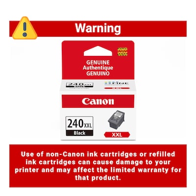 Canon PG-240 XXL Black Extra High Yield Ink Cartridge (5204B001)