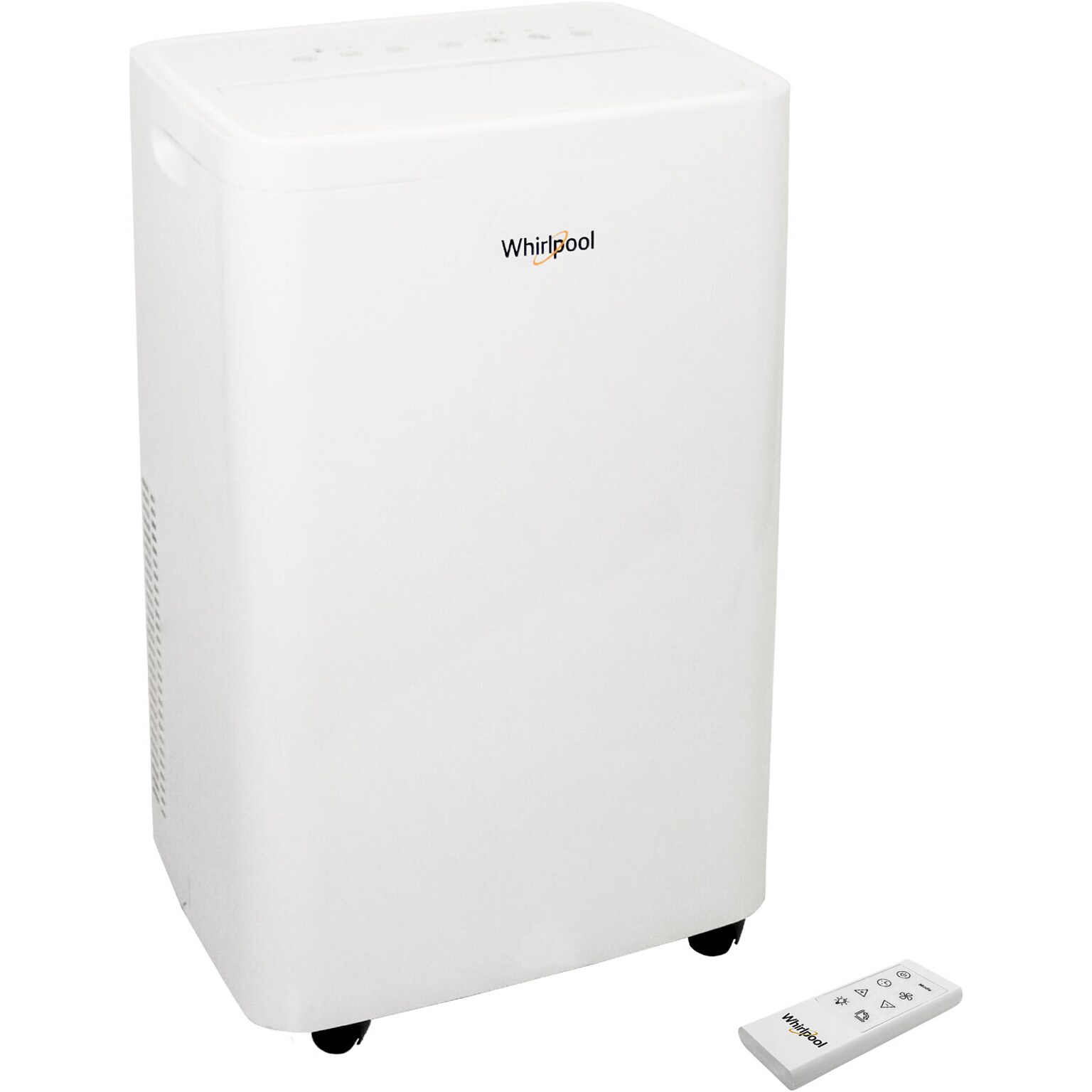 Whirlpool 115-Volt 14,000 BTU (10,000 BTU DOE) Portable Air Conditioner with Remote, White (WHNP141HAW)