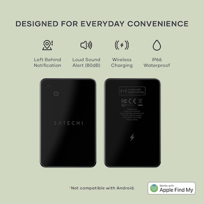 Satechi FindAll Wallet Card, Black (ST-LFAWCK)