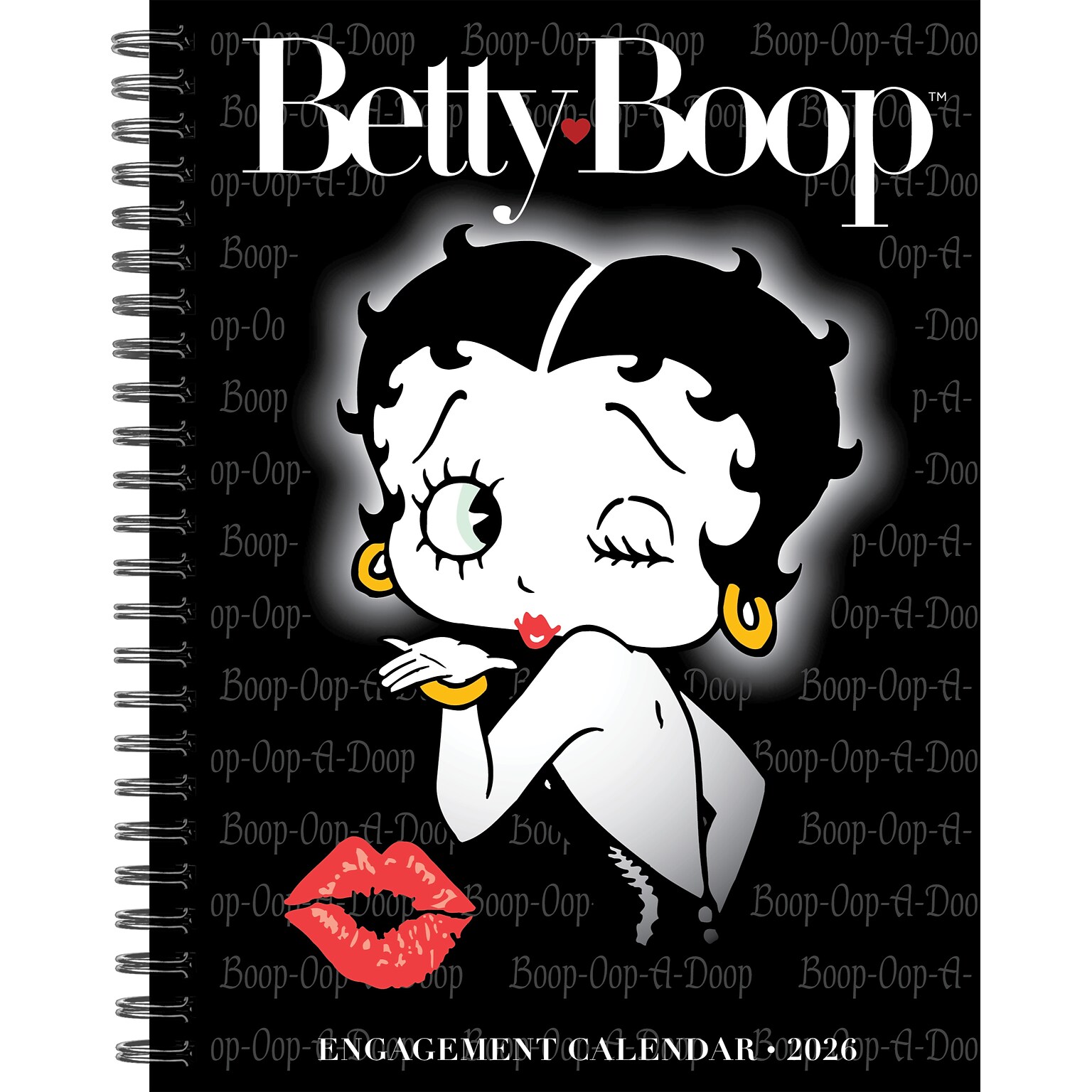 2026 Willow Creek Betty Boop 6.5 x 8.5 Daily & Monthly Personal Organizer (54581)