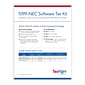 ComplyRight TaxRight 2023 1099-NEC Tax Form Kit with eFile Software & Envelopes, 4-Part, 50/Pack (NECSC6103ES)