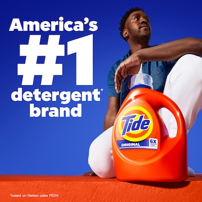 Tide HE Liquid Laundry Detergent, Original Scent, 32 Loads, 40 oz. (21177)