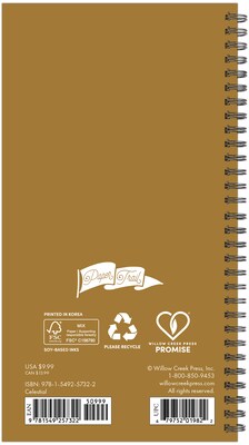 2026 Willow Creek Celestial 3.5 x 6.5 Weekly & Monthly Planner, Paperboard Cover (57322)