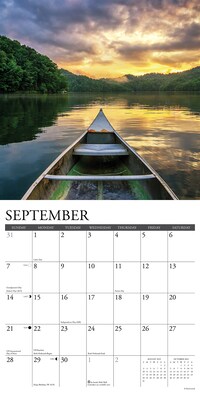 2025 Willow Creek Lake Life 12" x 12" Monthly Wall Calendar (43691)
