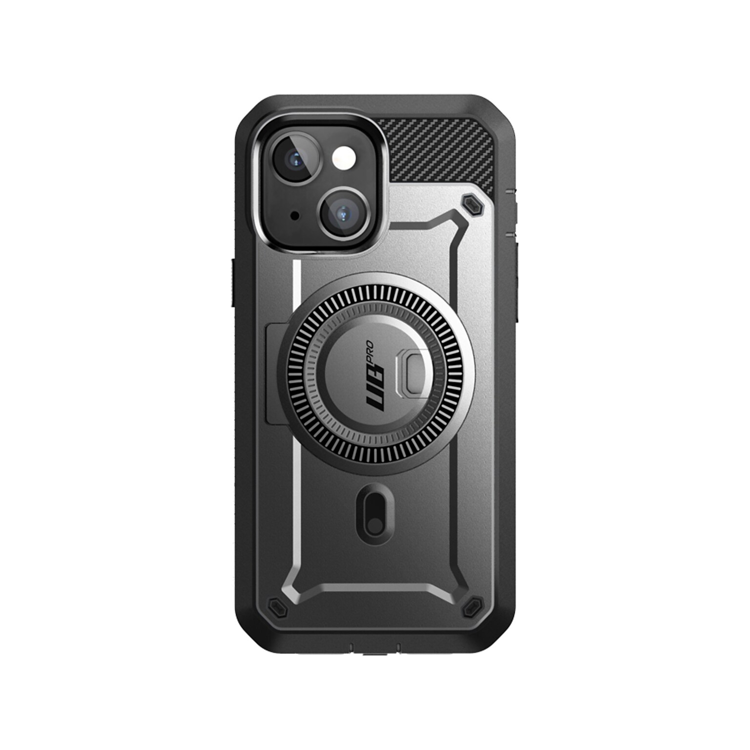 SUPCASE Unicorn Beetle PRO MAG Gunmetal Rugged Case for iPhone 14 Plus (SUP-iPhone2022-6.7-MagPro-SP-Black)