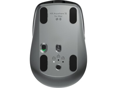 Logitech MX Anywhere 3S for Mac Wireless Optical USB Mouse, Space Gray (910-006945)