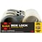Scotch Box Lock Shipping Packing Tape with Refillable Dispensers, 1.88 in x 54.6 yd, Clear, 4/Pack (